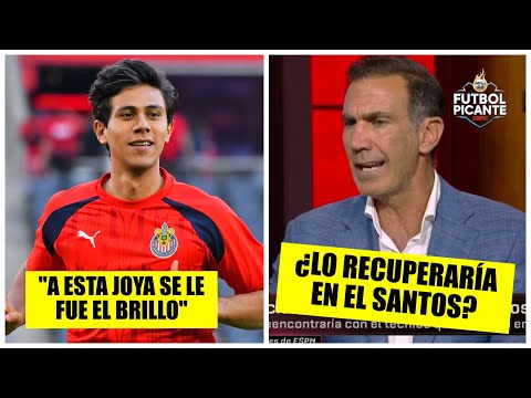 LA JOYA DE CHIVAS, JJ MACÍAS, en la mira de Santos. ¿Le iría mejor ahí? | Futbol Picante