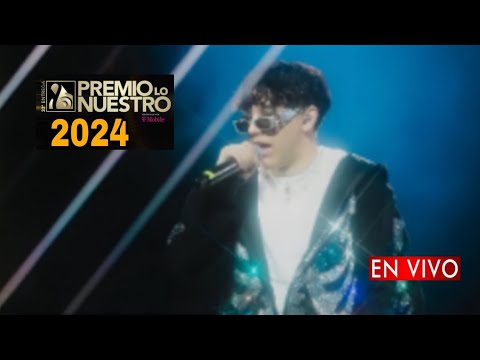 Presentación Xavi Premio Lo Nuestro 2024 en vivo, ceremonia de premiación
