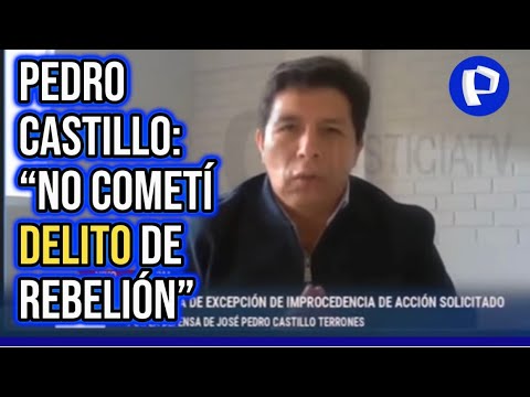Castillo pide “decisión sin apasionamientos” durante audiencia de Excepción de Improcedencia