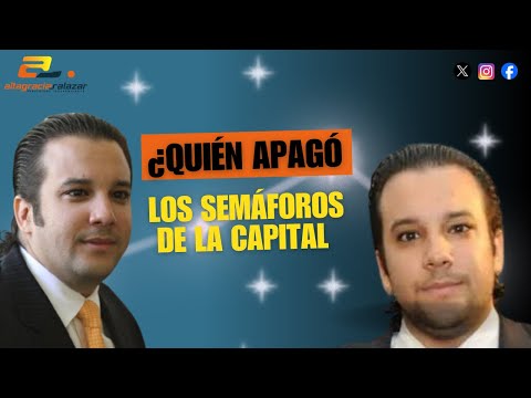 ¿Quién apagó los semáforos de la capital y si eso atenta contra la seguridad pública?