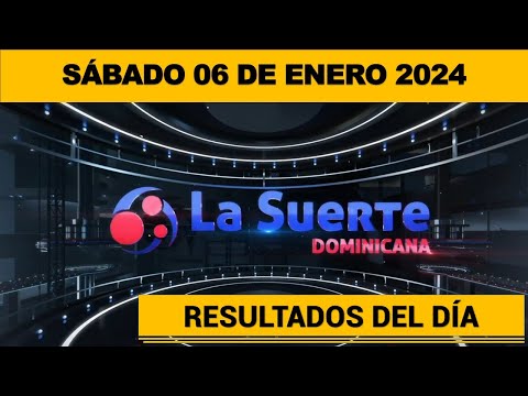 La Suerte Dominicana y King Lottery en Vivo  ? SÁBADO 06 de enero 2024 – 12:30PM #lasuerteenvivo