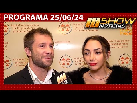 MSHOW - Programa del 25/06/24 NICO RIERA Y THELMA FARDIN JUNTOS EN UNA GALA SOLIDARIA