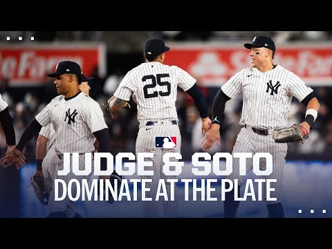 Aaron Judge and Juan Soto crushed it in the Bronx!