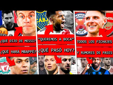 FRANCIA vuelve a NINGUNEAR a MESSI+ RIVER pide a BOCA en LIBERTADORES+ BENEDETTO y MAURO en POLÉMICA