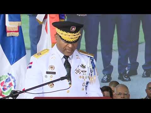Presidente Abinader encabeza XLVI graduación de cadetes de la Policía Nacional.