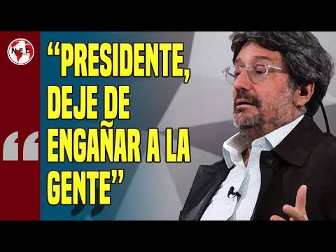 PRESIDENTE, DEJE DE ENGAÑAR A LA GENTE  Llamado de Atención Pacho Santos a Petro