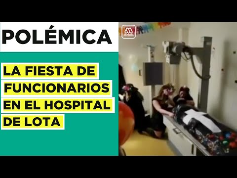 Pacientes molestos por fiesta de funcionarios el interior del hospital de Lota