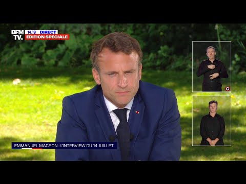 Emmanuel Macron: Certains avaient voulu me voir comme Jupiter, c'est plus Vulcain