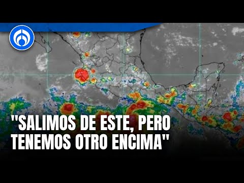 Tormenta tropical 'John' se desvía de Acapulco a Puerto Escondido