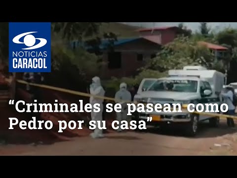 “Criminales se pasean como Pedro por su casa”: Feliciano Valencia tras nueva masacre en Cauca