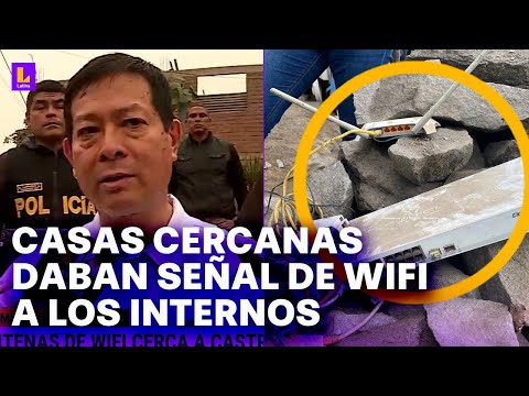 Internos del penal Lurigancho accedían a Internet por antenas WiFi: Casas cercanas daban señal