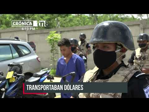 Más de medio millón de dólares incautan en La Virgen, Rivas - Nicaragua