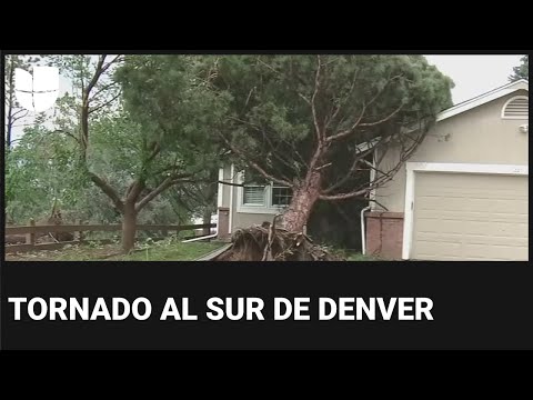 Impacta tornado al sur de Denver afectando a miles de personas