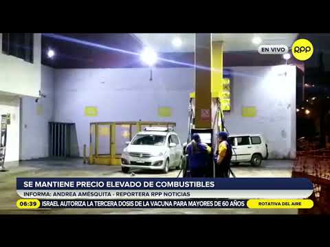 El precio de los combustibles sigue elevado en los grifos de Lima [VIDEO]