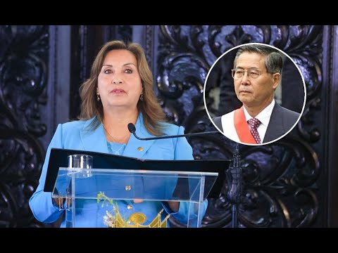 Dina Boluarte reconoció a Alberto Fujimori como artífice del acuerdo de paz con Ecuador