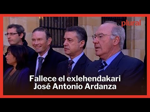 Fallece el exlehendakari José Antonio Ardanza a los 82 años