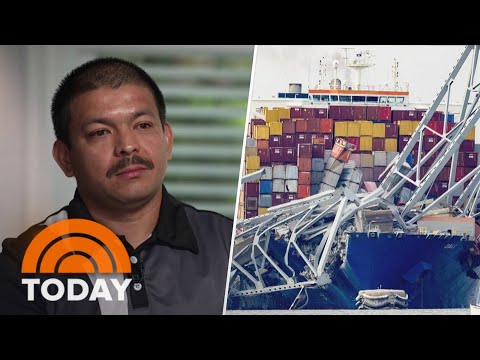 Sole survivor of Baltimore bridge collapse speaks out for first time