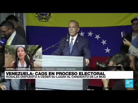 Informe desde Caracas: opositor Manuel Rosales dispuesto a ceder su lugar en las elecciones