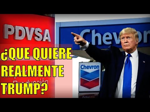 TRUMP ha expulsado a toda competencia de Venezuela para que CHEVRON pueda quedarse con PDVSA
