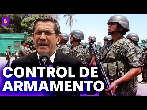 Control de armas en la frontera peruana: Delincuentes son abastecidos desde el exterior
