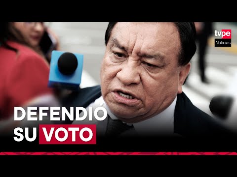 Congreso: José Luna defendió su voto para inhabilitar a miembros de la JNJ