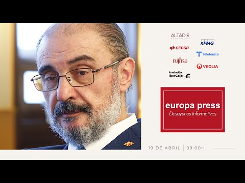 Desayuno Informativo Europa Press con el presidente del Gobierno de Aragón, Francisco Javier Lambán
