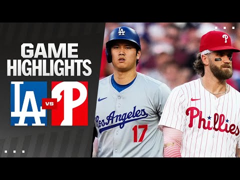 Dodgers vs. Phillies Game Highlights (7/9/24) | MLB Highlights