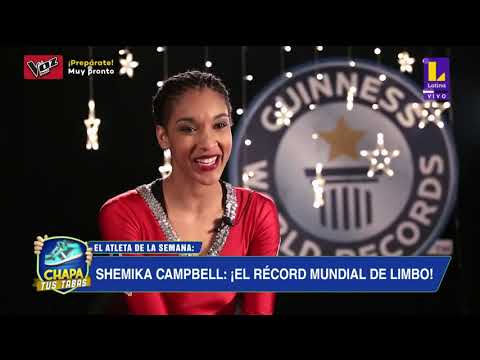 ? Shemika Campbell: El récord mundial de limbo #ChapaTusTabas