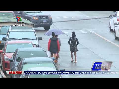 Honduras | Cuña de alta presión provoca lluvias y alto oleaje, mañana clima estable en el país.