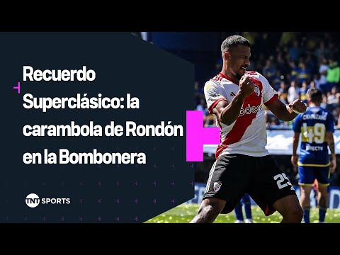 Recuerdo #Superclásico: la carambola de #Rondón en La #Bombonera