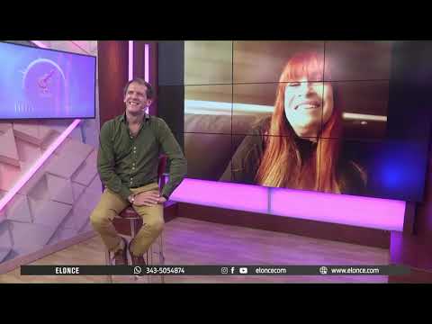 Manuela Bravo, cantante, conductora y actriz argentina en vivo por Elonce TV