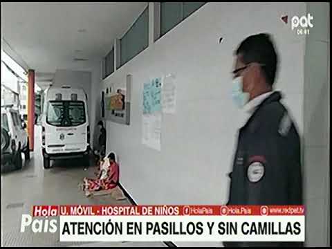 22032023 ATENCION EN LOS PASILLOS DEL HOSPITAL DE NIÑO PAT
