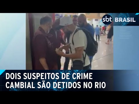 Polícia Civil prende dois homens suspeitos de crime cambial | SBT Brasil (04/05/24)