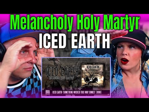 Reaction To ICED EARTH - Melancholy Holy Martyr (ALBUM TRACK) THE WOLF HUNTERZ REACTIONS