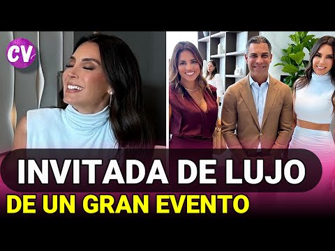 Elizabeth Gutierrez VUELVE A SER la INVITADA DE LUJO de un GRAN EVENTO