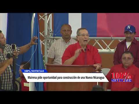 Medardo Mairena pide oportunidad para construcción de una nueva Nicaragua