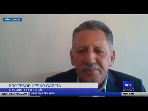 Entrevista al Prof. César García, aspirante a la rectoría de la Universidad de Panamá