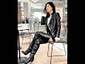 Modern & Latest Stiletto Heel Boots Styled with Elegant Leather Fashion Looks Styling #boots[1]