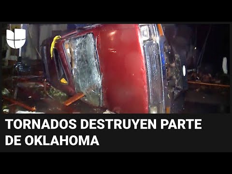 Nuevos tornados dejan graves daños en el centro de Oklahoma: dos personas murieron