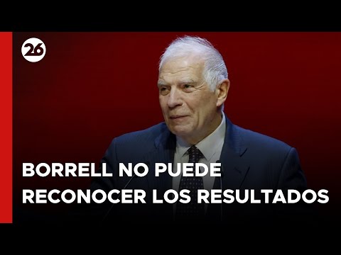 ELECCIONES EN VENEZUELA | BORRELL reitera que sin evidencias no puede reconocer el resultado