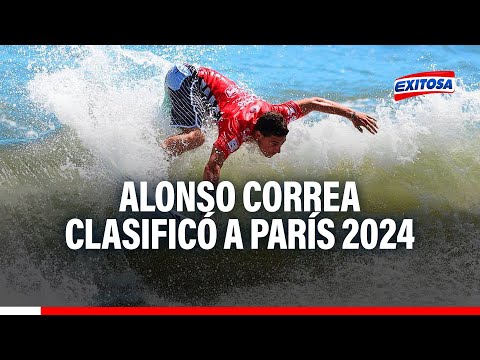 Surf peruano: Alonso Correa clasificó a los Juegos Olímpicos París 2024