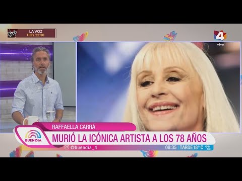 Buen Día - Raffaella Carrá: Murió la icónica artista a los 78 años