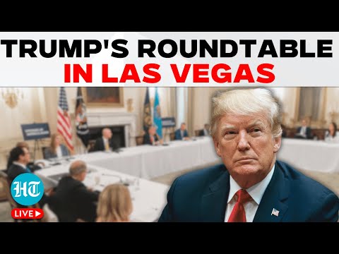 Donald Trump LIVE: Trump Roundtable In Vegas To Woo Latino Voters | Trump Nevada Rally |US Elections