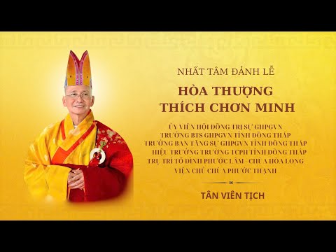 VIDEO: Tiểu sử Hoà thượng Thích Chơn Minh (1956 – 2024)