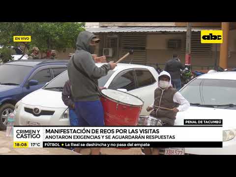 Presos de Tacumbú piden rehabilitación de visitas