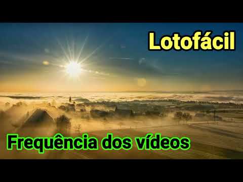 Frequência dos vídeos aqui no canal - ( Lotofácil: link do vídeo sobre a estratégia das sequências )