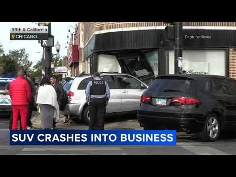 SUV crashes into SW Side business: Chicago police