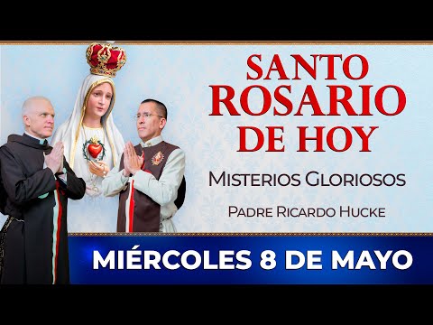 Santo Rosario de Hoy | Miércoles 8 de Mayo - Misterios Gloriosos  #rosario #santorosario