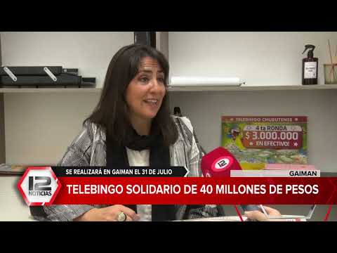 CHUBUT | 40 MILLONES DE PESOS EN EL TELEBINGO