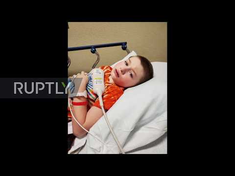 USA: Young boy overcomes inflammatory illness linked to COVID-19 *STILLS*